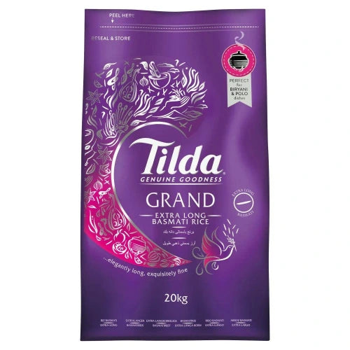 TILDA Grand Extra Long Basmati Rice 20kg