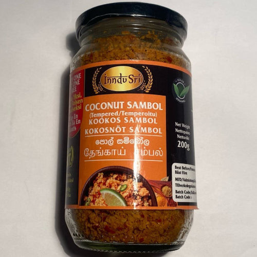 Inddu Sri Coconut Sambol, Tempered 200g