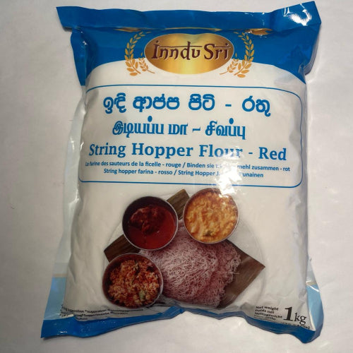 Inndu Sri Rice Flour - String Hopper Flour (Red) 1kg