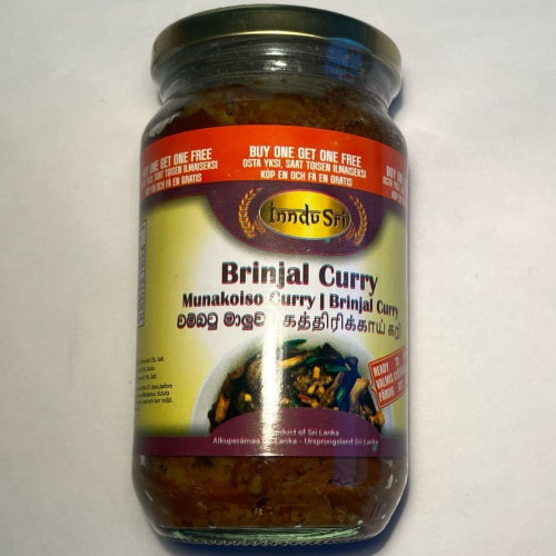 Inndu Sri Brinjal Curry (වම්බටු කරිය) 350g