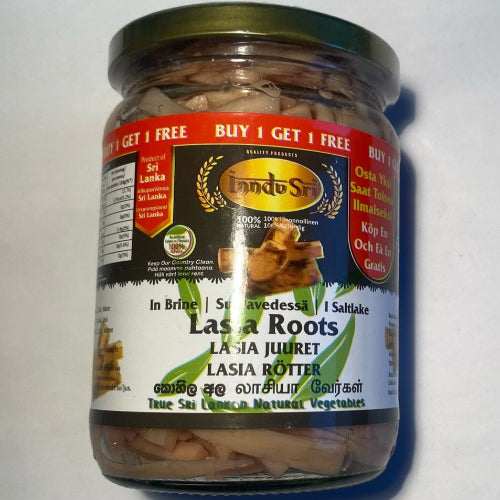 Inndu Sri Lasia Roots - In Brine (කොහිල අල) 550g