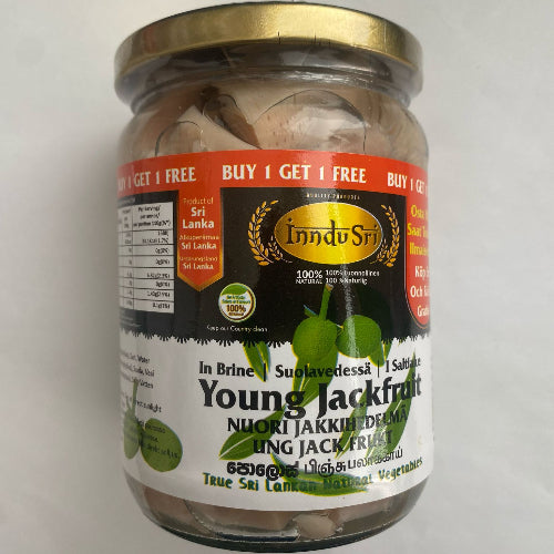 Inndu Sri Young Jack Fruit Cuts (Polos) 550g