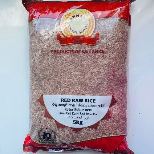 Red Raw Rice Polished 5kg (SL)
