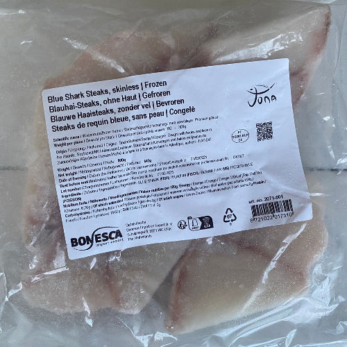 Frozen Blue Shark Steaks - මෝරා 800g