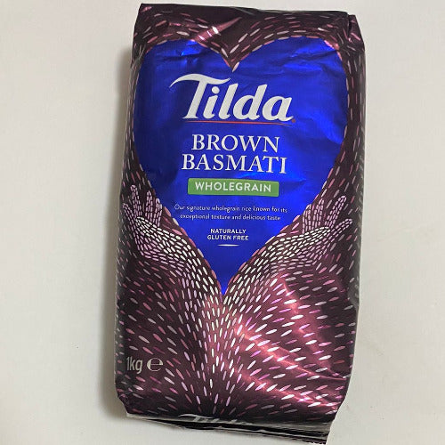TILDA Brown Basmati Wholegrain 1kg