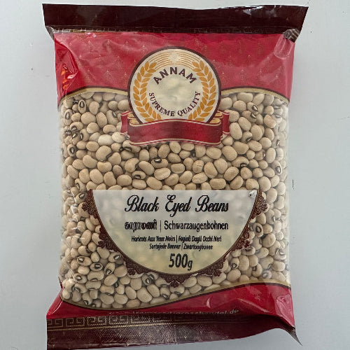 Annam Black Eye Beans 500g