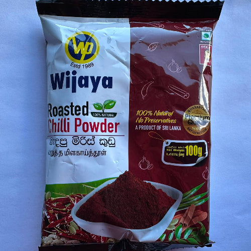 Wijaya Roasted Chilli Powder 100 g / Wijaya Paahdettu Chilijauhe 100 g / Wijaya Rostat Chilipulver 100 g