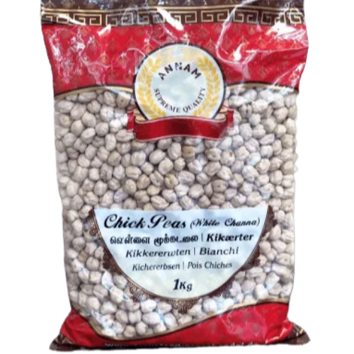 Chick Peas 1 kg (කඩල -Kikherneitä)