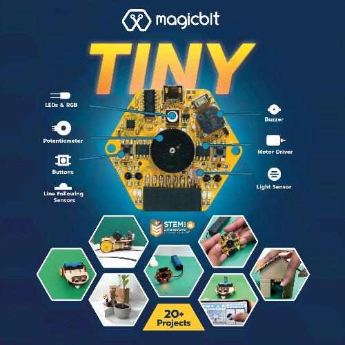 Magicbit Led Pins Magicbit Tiny STEM Kit – Flavours of Asia - (Y tunnus: 3471299-2)