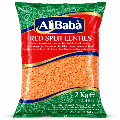 Ali Baba Red Split Lentils 2 kg