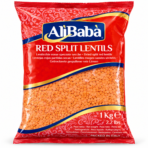 Ali Baba Red Split Lentils 1 kg