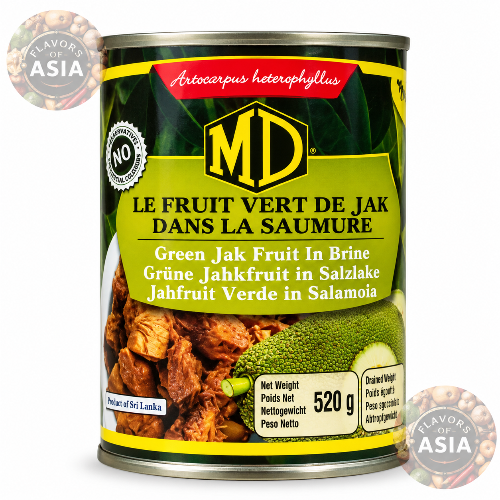 MD Green Jackfruit in Brine 520 g