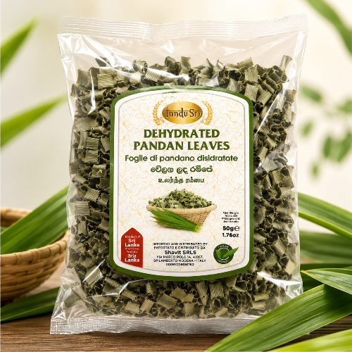 Inndu Sri Dehydrated Pandan Leaves (රම්පේ කොළ) 50g