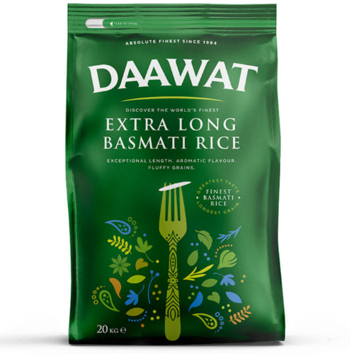 Daawat Extra Long Basmati Rice 20kg