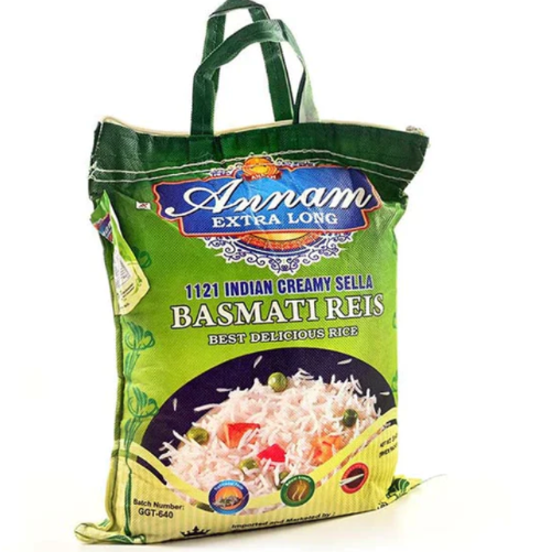 Premium Creamy Sela Basmati Rice 10kg