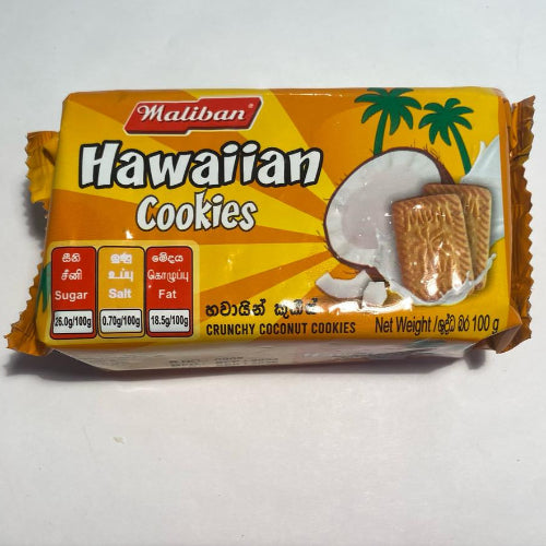 Maliban Hawaiian Cookie 100g