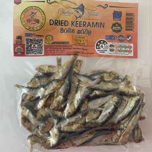 Captain Dried Keeramin 100g