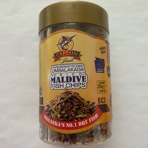 Captain Dried Maldive Fish Chips 200g