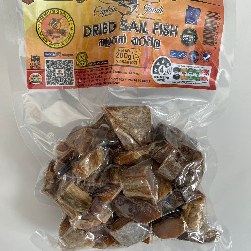 Captain Dried Sail Fish (Thalapath) 200g