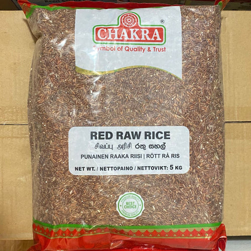 Chakra Red Raw Rice 5kg