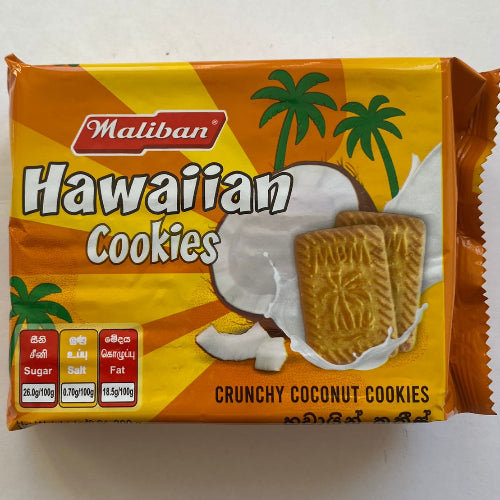 Maliban Hawaiian Cookies 200g