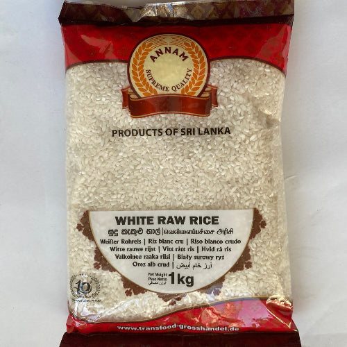 Annam White raw rice 1kg