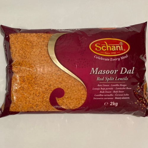 Schani Red Split Lentils -Dhal 2kg