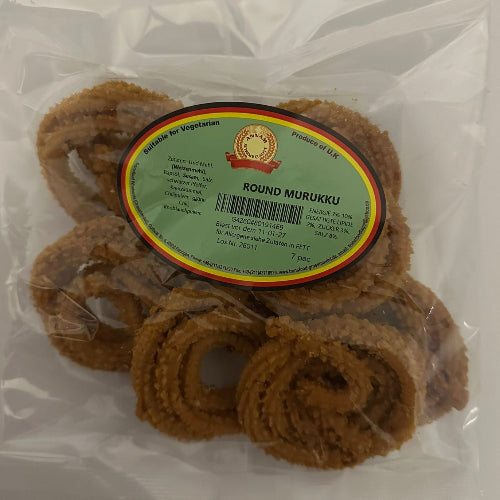 ROUND MURUKKU 7 pcs / Pyöreä Murukku kpl / Rund Murukku 7 st