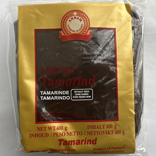 Annam Tamarind (Seedless) 400 g / Annam Tamarindi (siemenetön) 400 g / Annam Tamarind (kärnfri) 400 g