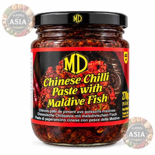 MD Chinese Chilli Paste with Maldive Fish 270 g